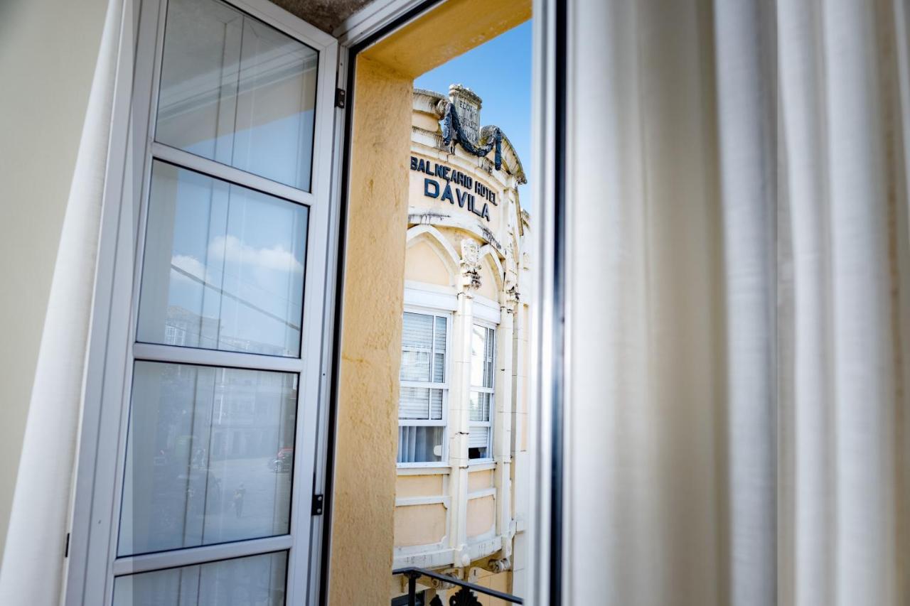 Balneario Hotel Davila กัลดัส เด เรย์ส ภายนอก รูปภาพ